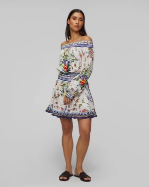 sloan off shoulder short dress - Image 7