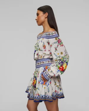 sloan off shoulder short dress - Image 6