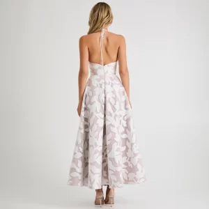 ALEXANDRIA Embroidered Halter Gown - COMING SOON - Image 2