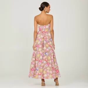 VIVIAN STRAPLESS FLORAL GOWN - COMING SOON - Image 3