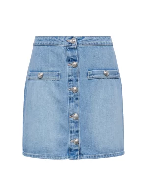 Kris Denim Mini Skirt in fontana - Image 2