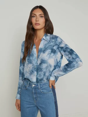 Nina Silk Blouse - Image 6