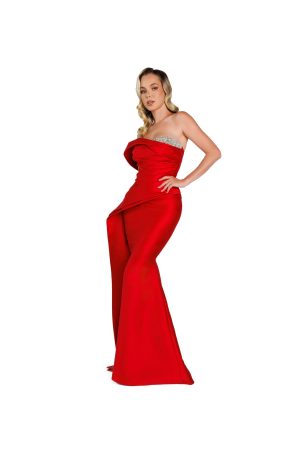 Karla Off Shoulder Gown - Image 4