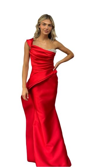 Karla Off Shoulder Gown - Image 8