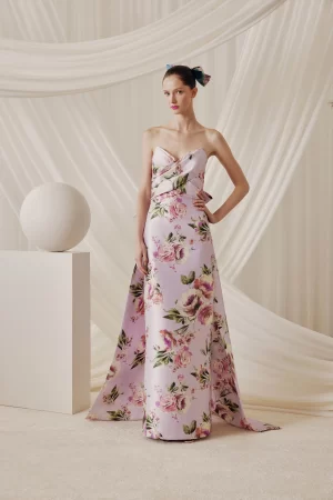Melody Gown in Lilac - 8