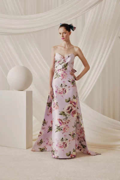 Melody Gown in Lilac - 8