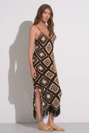 Fellows Crochet Maxi Dress - Image 4