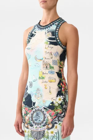 CANNON COWL NECK HALTER TOP - Image 4