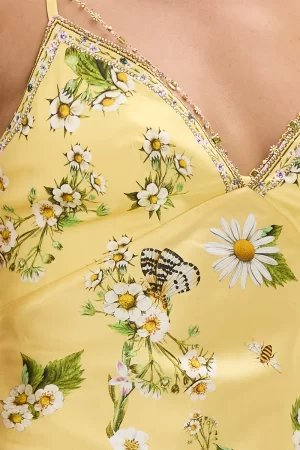 ZIMMA CHAIN DETAIL SLIP DRESS - Image 3