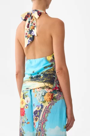Cory cowl neck halter top - Image 3