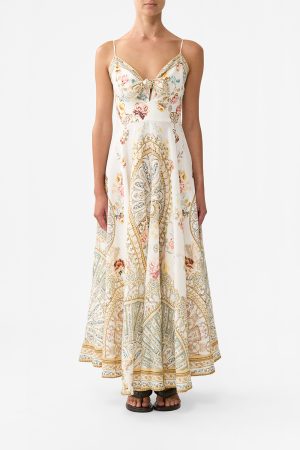 Carlson Tie Front Dress - coming july'25