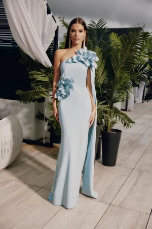 Daphne One-shoulder Gown - 8