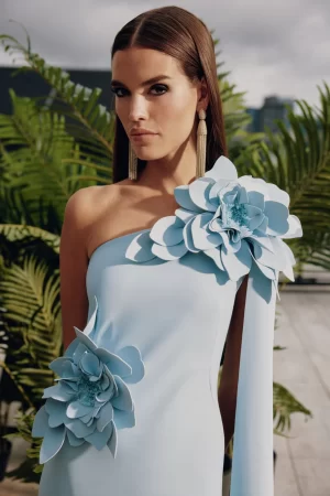 Daphne One-shoulder Gown - 8 - Image 2