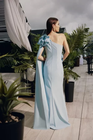 Daphne One-shoulder Gown - 8 - Image 3
