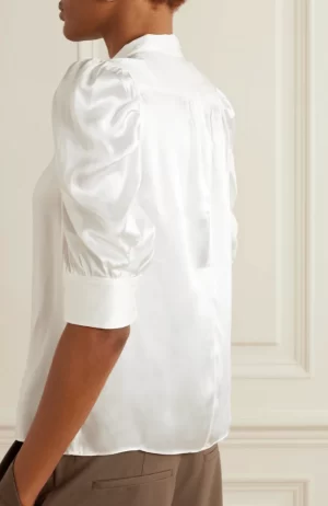 Gillian Top in Off White - Image 2