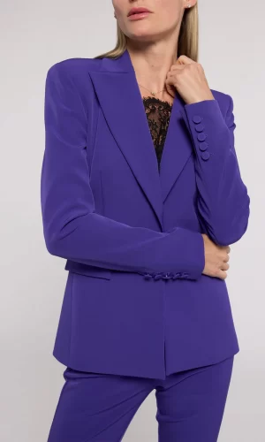 Aimee Crepe Blazer- XS - Image 4