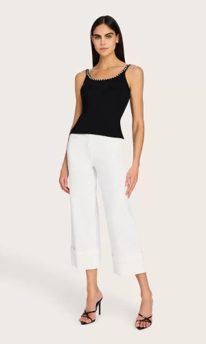 Iris Crystal Tank Top in black - coming june - Image 3