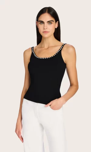 Iris Crystal Tank Top in black - coming june - Image 5