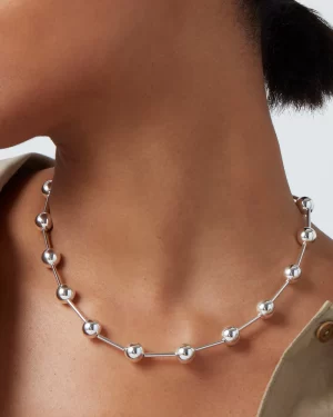 Celeste Necklace in silver - coming soon - Image 2