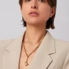 Puffy Heart Necklace in gold - coming soon