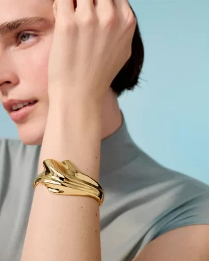Lydia Cuff in gold