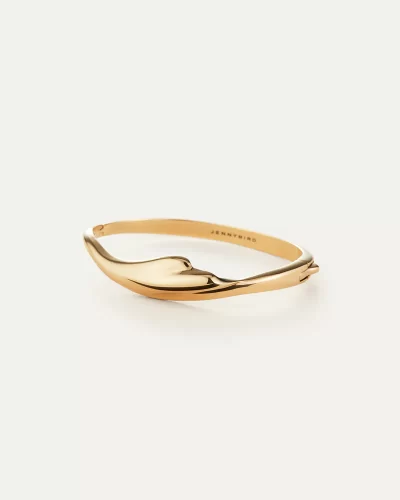 Portia Bangle in gold - Image 4