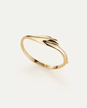 Portia Bangle in gold - Image 3