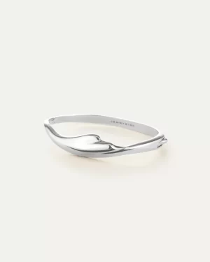 Portia Bangle in silver - Image 4