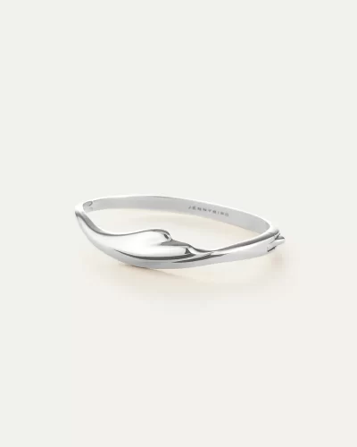 Portia Bangle in silver - Image 4