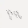 Lisieux Ear Jackets in silver - Image 3