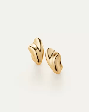 Portia Earrings in gold - Image 4