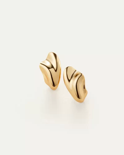 Portia Earrings in gold - Image 4