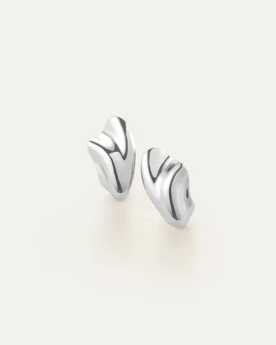 Portia Earrings in silver - Image 3