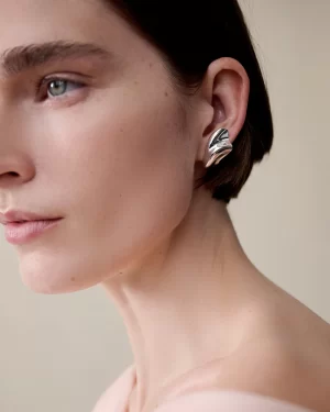 Portia Earrings in silver - Image 5