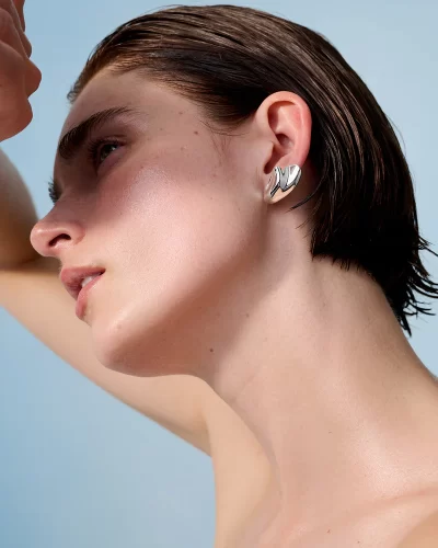 Portia Earrings in silver