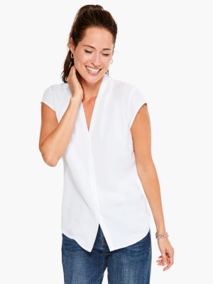 Alli Cap Sleeve Top - xl