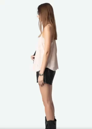 Christy Flash Heart Cami - Pearly - Image 3