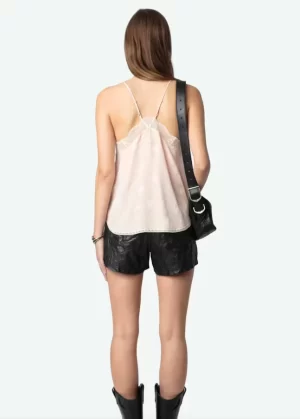 Christy Flash Heart Cami - Pearly - Image 5