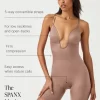 Sheryl Plunge Low-Back Mid-Thigh Bodysuit - Image 2