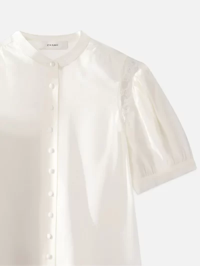 Attie Lace Insert Blouse - Image 3