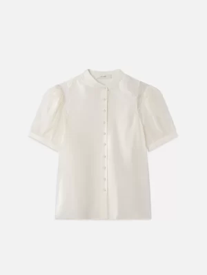 Attie Lace Insert Blouse - Image 5