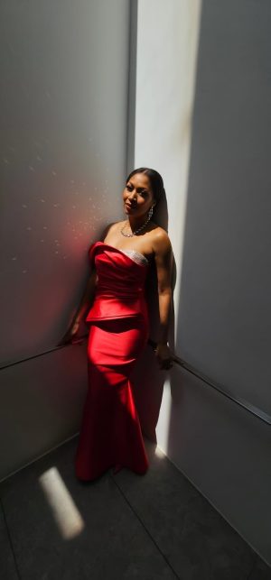 Karla Off Shoulder Gown - Image 2