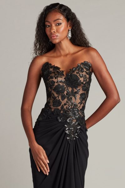 Audrey Strapless Gown - Image 5