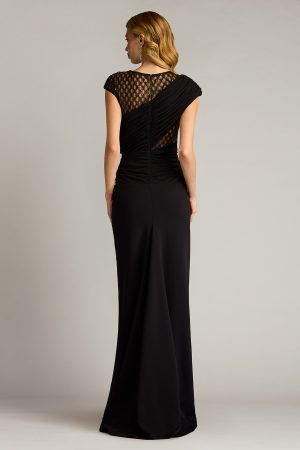 Jetta Peek-A-Boo Illusion Gown - Image 2