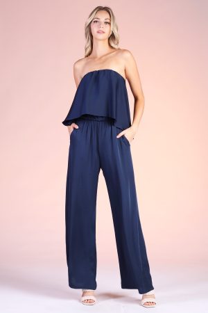 Zarelle Strapless Jumpsuit