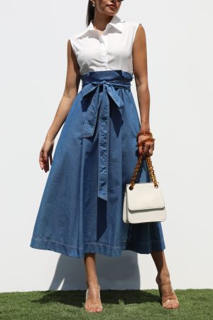 Carnie Shirt Woven Midi Dress - coming soon - Image 4