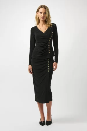 Kippa Fitted Wrap Top - Image 2