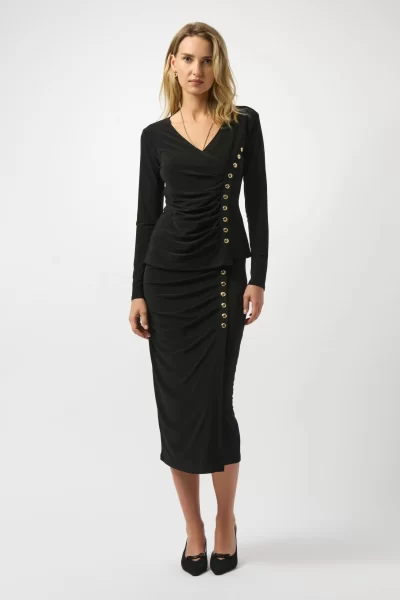 Kippa Fitted Wrap Top - Image 2