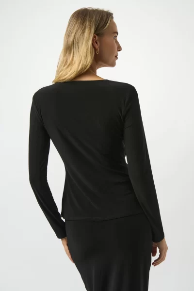 Kippa Fitted Wrap Top - Image 3
