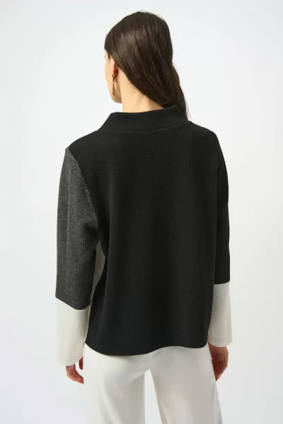 Kass Block Sweater Top - Image 3